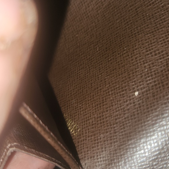 Louis Vuitton Brown Denim Wallet - Picture 4 of 8
